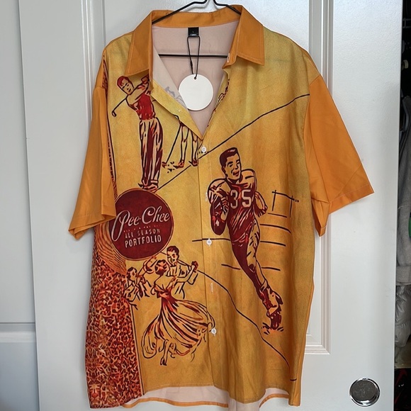 Summer Everest pop culture button down shirt - Picture 1 of 8